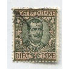ITALIA Yv. 087 ESTAMPILLA USADA 20 EUROS